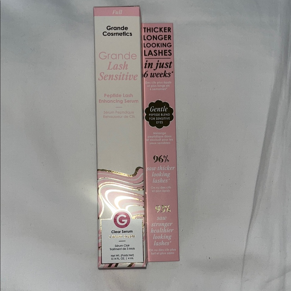 Grande Cosmetics Lash sensitive Peptide Lash Enhancing Serum - never opened